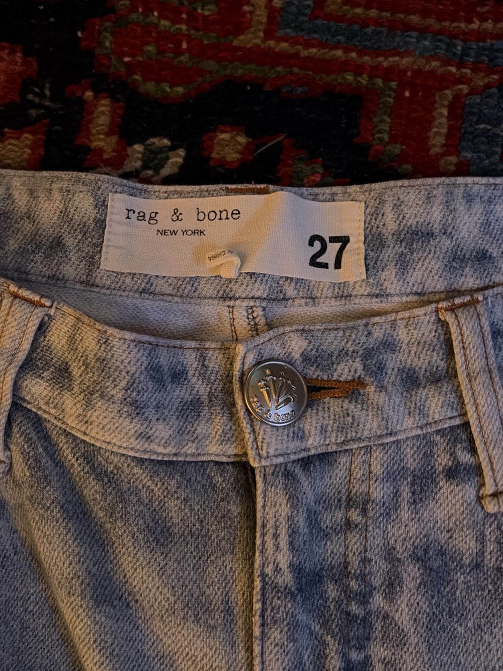 rag & bone sweatpant Light Wash Women's Jeans - 27